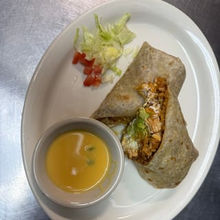  Chicken Fajitas California Burrito
