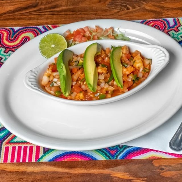 Shrimp Ceviche.