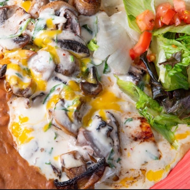 Chicken & Mushroom.