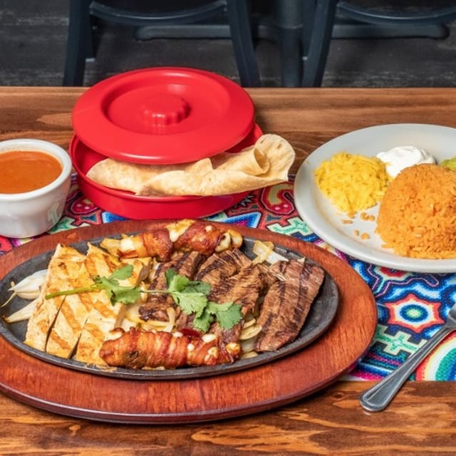 1 Bacon Wrap of Each with Mixed Fajitas & Diablos.