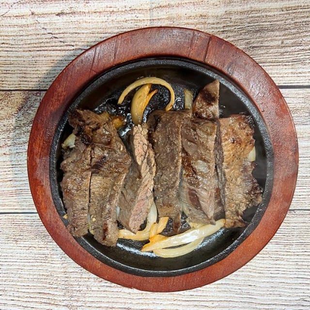 Beef Fajitas.