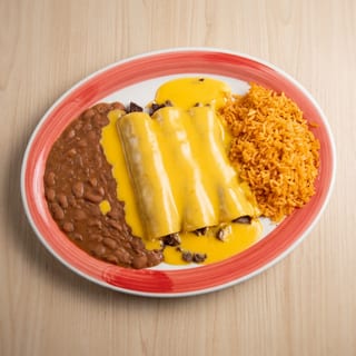 Chile Con Queso Enchiladas