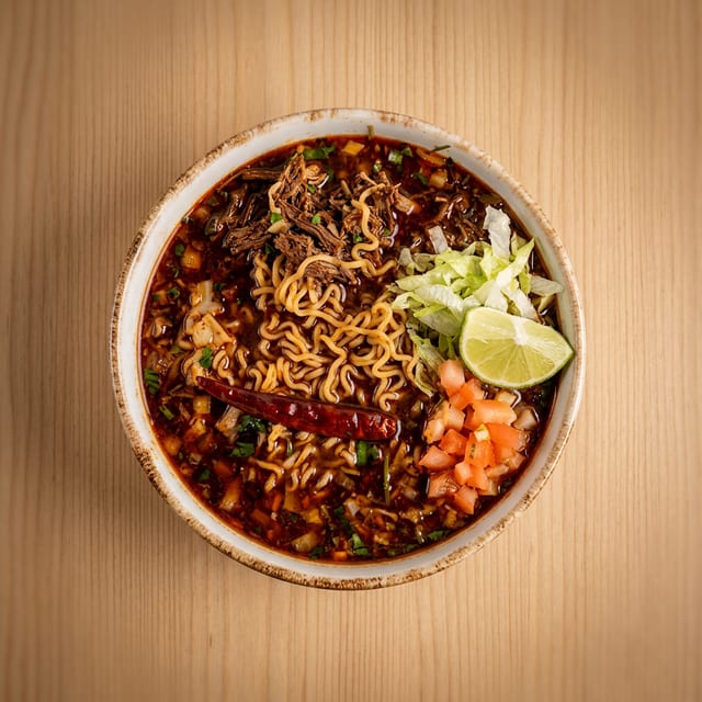 Birria Noodle Soup.