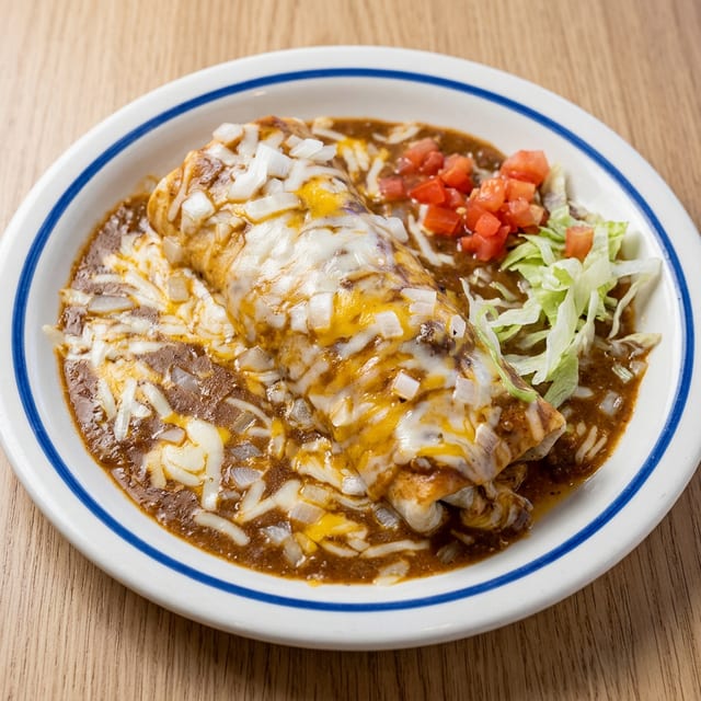 Dirty Boudreaux Burrito.