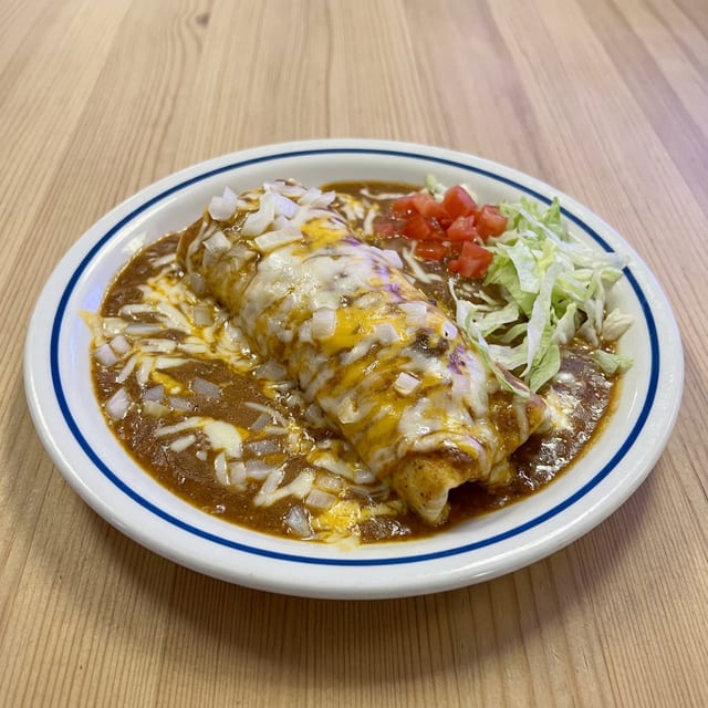 Dirty Boudreaux Burrito.