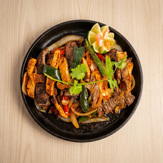 Fajitas Poblanas Mixed.