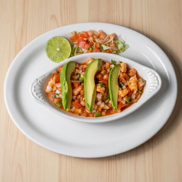 Shrimp Ceviche.