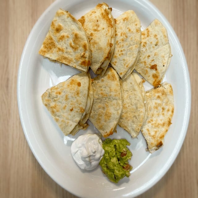 Quesadillas.